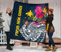 Papua New Guinea Premium Quilt - Summer Vibes - Polynesian Pride