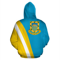 Tuvalu Hoodie Tuvalu Flag Coat of Arms - Polynesian Pride