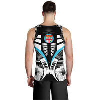 Fiji Tattoo Men Tank Top Hibiscus K9 - Polynesian Pride