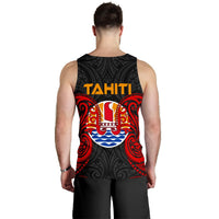 Tahiti Polynesian Men's Tank Top - Tahitians Spirit - Polynesian Pride