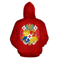 Tonga Is In My Dna Zip up Hoodie - Polynesian Pride