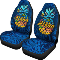 Hawaii Car Seat Covers - Aloha Pineapple - Polynesian Pride