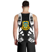 Tuvalu Men Tank Top - Polynesian Tattoo Black - Polynesian Pride