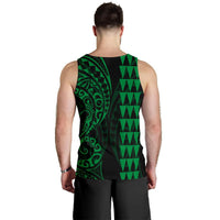 Hawaii Warrior Men's Tank Top Green - Polynesian Pride