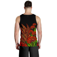 Polynesian Hawaii Personalised Men's Tank Top - Ohia Lehua - Polynesian Pride