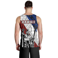 Hawaii Kanaka Cover Kakau Polynesian King Men's Tank Top - Polynesian Pride