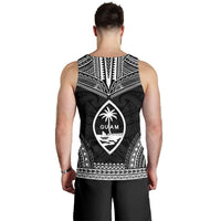 Guam Men's Tank Top - Polynesian Chief Black Version - Polynesian Pride