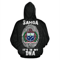Samoa Is Hoodie Samoa Flag Coat of Arms IS In My DNA - Polynesian Pride