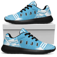 Fiji Sport Sneakers - Polynesian Tattoo Flag - Polynesian Pride