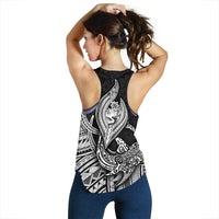Guam Women's Racerback Tank - Hafa Adai Polynesian Patterns - Polynesian Pride