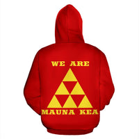Mauna Kea Kanaka Warrior Zip up Hoodie - Polynesian Pride