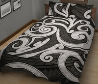 Hawaii Quilt Bed Set Polynesia Maori Ethnic Ornament AH - Polynesian Pride