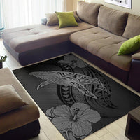 Hawaii Polynesia Whale Hibiscus - Grey - Polynesian Pride