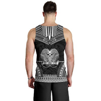 Papua New Guinea Men's Tank Top - Polynesian Chief Black Version - Polynesian Pride