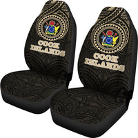 Cook Islands Car Seat Covers (Set Of Two) - Polynesian Pride