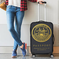 Federated States Of Micronesia Passport Luggage Cover - Polynesian Pride