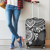 Northern Mariana Islands Polynesian Luggage Covers - White Turtle WHITE - Polynesian Pride