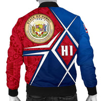 Polynesian Hawaii Men's Bomber Jacket - Hawaii Seal - Polynesian Pride