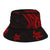 Polynesian Bucket Hat - Red Turtle - Polynesian Pride