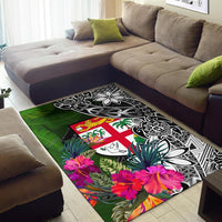 Fiji Area Rug - Turtle Plumeria Banana Leaf - Polynesian Pride