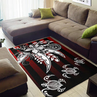 American Samoa Area Rug - Vertical Stripes Style - Polynesian Pride
