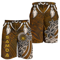 Samoa Men's Shorts - Polynesian Boar Tusk - Polynesian Pride