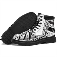Polynesian 52 Season Boots - Polynesian Pattern - Polynesian Pride