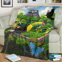 Wonderful Jungle Premium Blanket - Polynesian Pride