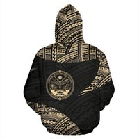 Marshall Islands Hoodie Marshall Islands Flag Seal Endless - Polynesian Pride