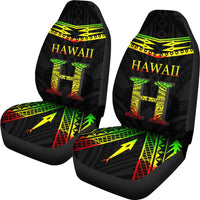 Hawaii Polynesia Car Seat Covers - Hawaii Tribal Style - Polynesian Pride