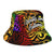 Wallis and Futuna Bucket Hat - Rainbow Polynesian Pattern - Polynesian Pride