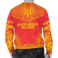 Marquesas Islands Sweater - Polynesian Chief Flag Version - Polynesian Pride