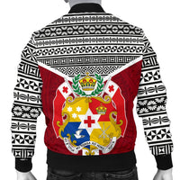 Tonga Men's Bomber Jacket - My Homeland - Polynesian Pride