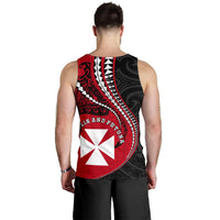 Wallis And Futuna Men's Tank Top Kanaloa Tatau Gen WF - Polynesian Pride