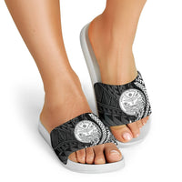 Marshall Islands Slide Sandals - Wings Style - Polynesian Pride