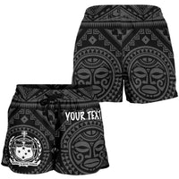 Samoa Personalised Women's Short - Samoa Seal In Polynesian Tattoo Style - Polynesian Pride