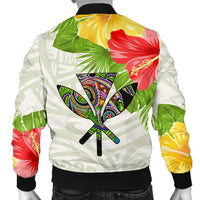 Polynesian Hawaii Men's Bomber Jacket Turtle Colorful - Polynesian Pride