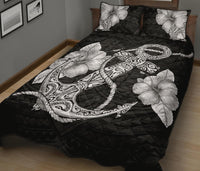 Anchor Poly Tribal Quilt Bed Set - Polynesian Pride