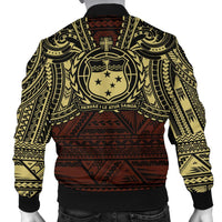 Samoa Spirit Men's Bomber Jacket - Polynesian Pride