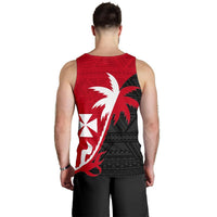 Wallis and Futuna Coconut Tree Men's Tank Top - Polynesian Pride
