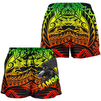 Samoa Polynesian Women's Short - Eagle Tribal Pattern Reggae - Polynesian Pride