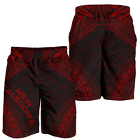 New Caledonia Men's Shorts - Polynesian Chief Red Version - Polynesian Pride