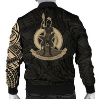 Vanuatu in My Heart Tattoo Men's Bomber Jacket - Polynesian Pride