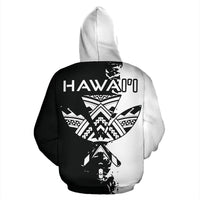 Kanaka Polynesian Sport Zip up Hoodie Mystic Style - Polynesian Pride