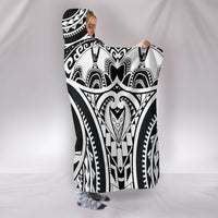 Polynesian Hooded Blankets - Guam Flag, Seal with Maui Moana Tattoo - Polynesian Pride