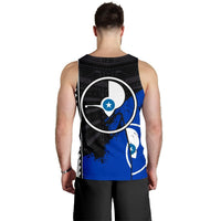 Yap Special Grunge Flag Black Men's Tank Top A0 - Polynesian Pride