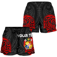 Tonga Polynesian Custom Personalised Women's Short - Tongan Spirit - Polynesian Pride