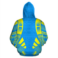 Palau All Over Hoodie Polynesian Tattoo Style - Polynesian Pride