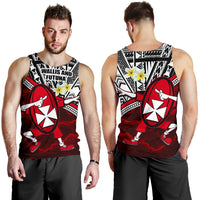 Dab Trend Style Rugby Men Tank Top Wallis and Futuna - Polynesian Pride