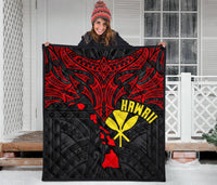 Polynesian Hawaii Premium Quilt - Polynesian Whale Tail - Polynesian Pride